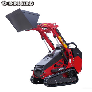 Jentera Muat Skid Padat dengan Baldi 0.3m³