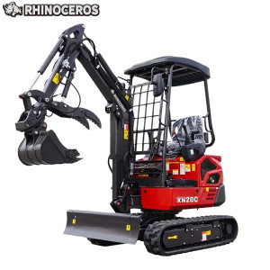 Jengkaut mini XN20C untuk menggali taman
