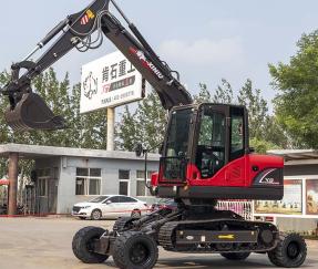 X9 wheel crawler excavator