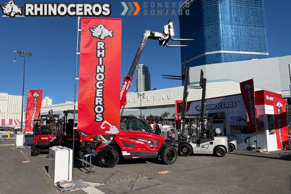 Badak sumbu di CONEXPO - LAS VEGAS