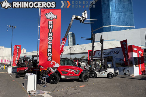 Badak sumbu di CONEXPO - LAS VEGAS