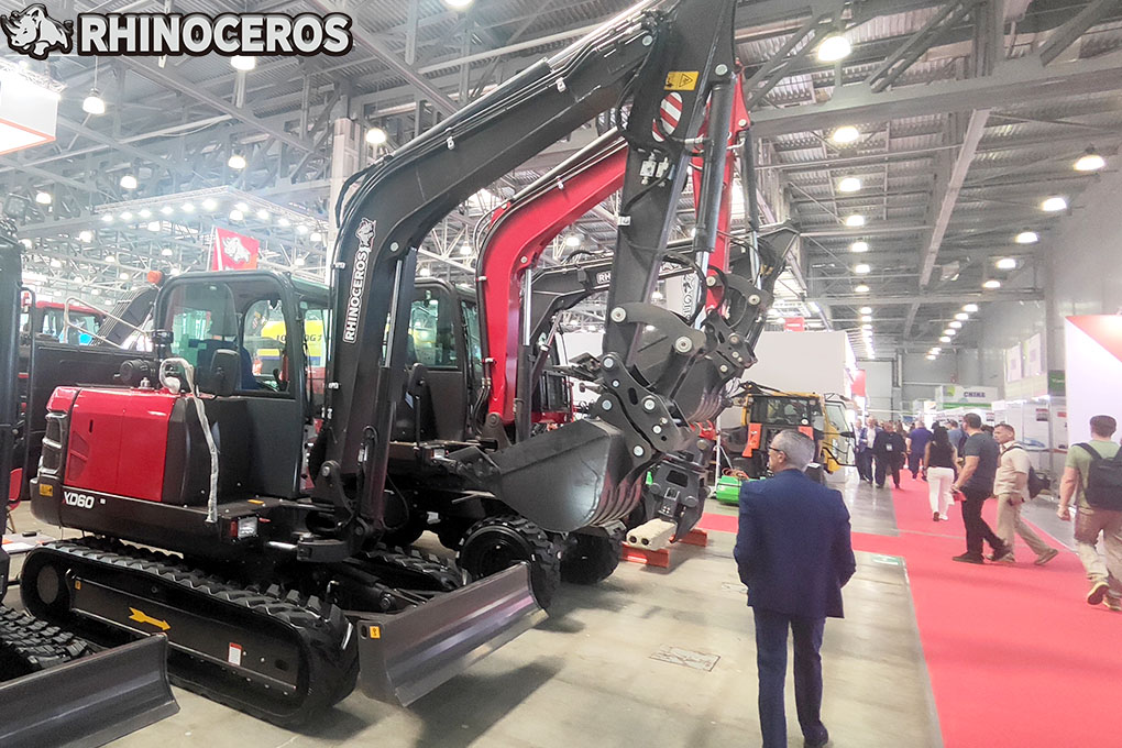 XN60PRO Crawler Excavator menggali tugas berat